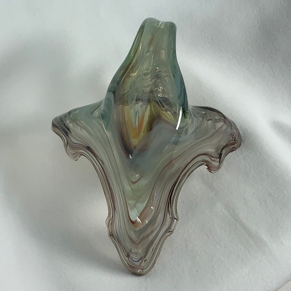 Glass Swan ~ Sooner Swag Art Glass - Picture 14 of 16